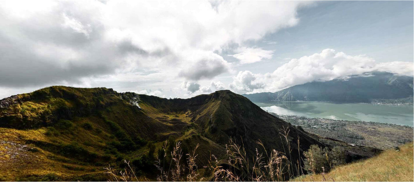 Fotografía 360 de un paisaje.