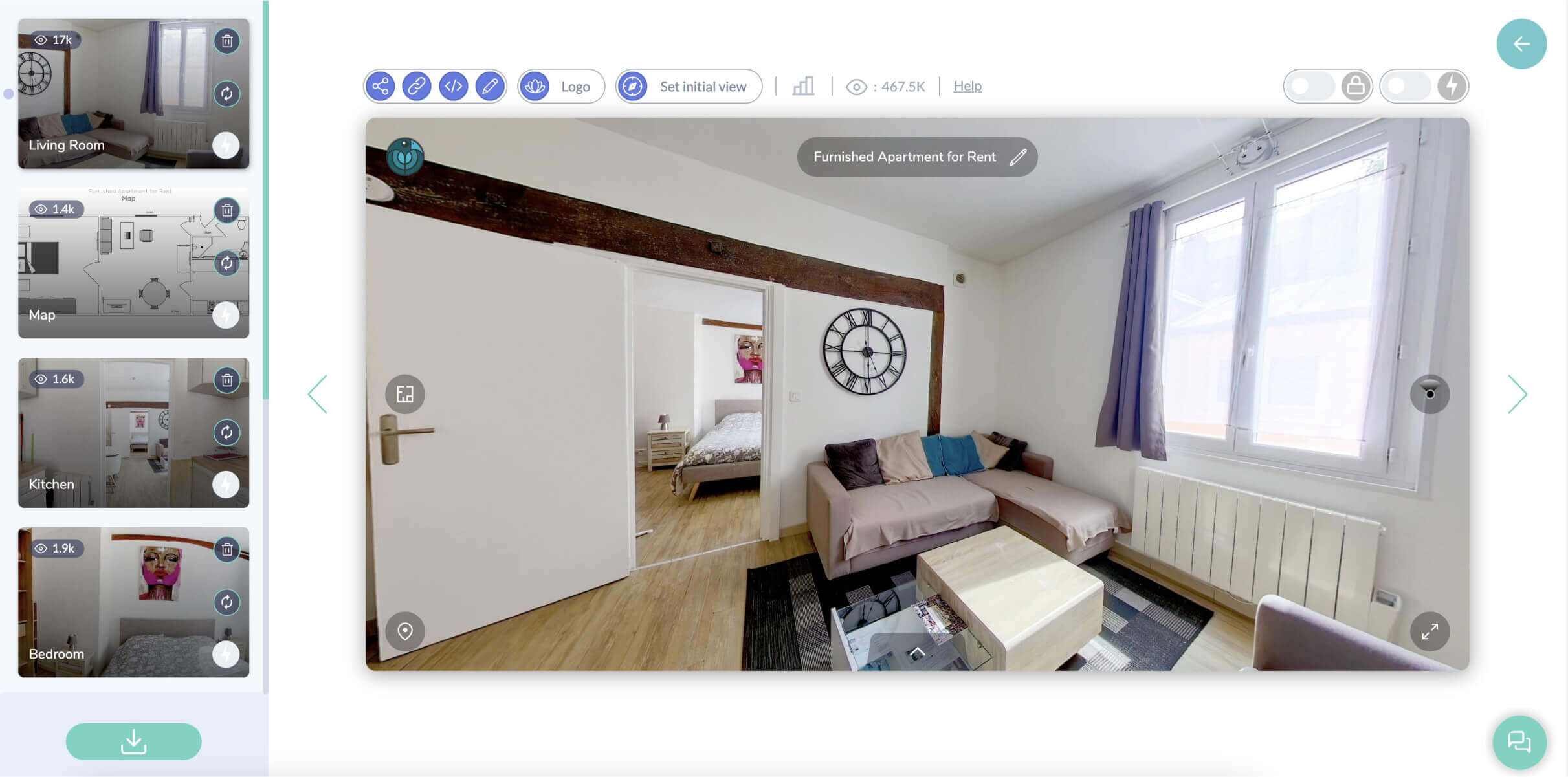 360 virtual tour overview